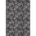 5' X 8' Midnight And Taupe Geometric Washable Area Rug With UV Protection
