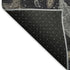 5' X 8' Midnight And Taupe Geometric Washable Area Rug With UV Protection