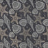 5' X 8' Midnight And Taupe Geometric Washable Area Rug With UV Protection