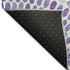 8' X 10' Purple And Ivory Geometric Washable Area Rug With UV Protection