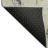 5' X 8' Linen Ivory And Beige Geometric Washable Area Rug With UV Protection