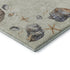 5' X 8' Linen Ivory And Beige Geometric Washable Area Rug With UV Protection