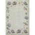 5' X 8' Linen Ivory And Beige Geometric Washable Area Rug With UV Protection