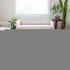 8' Peach Gray And Ivory Geometric Washable Round Rug With UV Protection