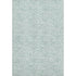 8' X 10' Green And Ivory Geometric Washable Area Rug With UV Protection