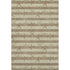 8' X 10' Tan Gold And Beige Geometric Washable Area Rug With UV Protection