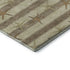 8' X 10' Tan Gold And Beige Geometric Washable Area Rug With UV Protection