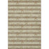 8' X 10' Tan Gold And Beige Geometric Washable Area Rug With UV Protection