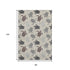 8' X 10' Sand Ivory And Gray Geometric Washable Area Rug With UV Protection