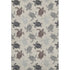 8' X 10' Sand Ivory And Gray Geometric Washable Area Rug With UV Protection