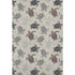 8' X 10' Sand Ivory And Gray Geometric Washable Area Rug With UV Protection