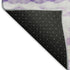 5' X 8' Purple And Ivory Geometric Washable Area Rug With UV Protection