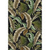 5' X 8' Midnight Green And Brown Geometric Washable Area Rug With UV Protection