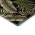 5' X 8' Midnight Green And Brown Geometric Washable Area Rug With UV Protection