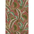 8' X 10' Cinnamon Green And Brown Geometric Washable Area Rug With UV Protection