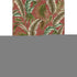 9' X 12' Cinnamon Green And Brown Geometric Washable Area Rug With UV Protection