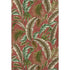 9' X 12' Cinnamon Green And Brown Geometric Washable Area Rug With UV Protection