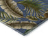 8' X 10' Blue Green And Brown Geometric Washable Area Rug With UV Protection