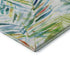 9' X 12' Rainbow And Ivory Geometric Washable Area Rug With UV Protection