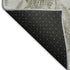 9' X 12' Light Gray And Brown Geometric Washable Area Rug With UV Protection