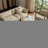 9' X 12' Light Gray And Brown Geometric Washable Area Rug With UV Protection