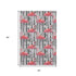 9' X 12' Pink Black And White Geometric Washable Area Rug With UV Protection