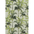 9' X 12' Green Ivory And Charcoal Geometric Washable Area Rug With UV Protection