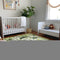 9' X 12' Green Ivory And Charcoal Geometric Washable Area Rug With UV Protection