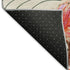 9' X 12' Pink Ivory And Green Geometric Washable Area Rug With UV Protection
