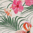 9' X 12' Pink Ivory And Green Geometric Washable Area Rug With UV Protection