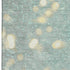 9' X 12' Blue Gold And Ivory Christmas Distressed Washable Area Rug With UV Protection