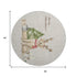 9' X 12' Taupe Green And Gray Christmas Dogs Distressed Washable Area Rug With UV Protection