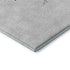 9' X 12' Gray And Black Christmas Woodland Lodge Washable Area Rug With UV Protection