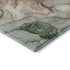 9' X 12' Beige And Taupe Abstract Washable Area Rug With UV Protection