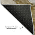 9' X 12' Taupe And Gray Abstract Washable Area Rug With UV Protection