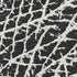 9' X 12' Black And Ivory Abstract Washable Area Rug With UV Protection