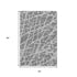 9' X 12' Charcoal And Ivory Abstract Washable Area Rug With UV Protection