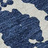 9' X 12' Navy Blue And Ivory Abstract Washable Area Rug With UV Protection