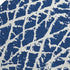 9' X 12' Navy Blue And Ivory Abstract Washable Area Rug With UV Protection
