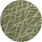 9' X 12' Olive Green And Gray Abstract Washable Area Rug With UV Protection