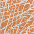 9' X 12' Orange And Ivory Abstract Washable Area Rug With UV Protection
