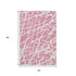 9' X 12' Pink And Ivory Abstract Washable Area Rug With UV Protection