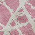 9' X 12' Pink And Ivory Abstract Washable Area Rug With UV Protection
