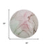 9' X 12' Blush And Ivory Abstract Washable Area Rug With UV Protection