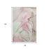 9' X 12' Blush And Ivory Abstract Washable Area Rug With UV Protection