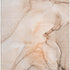 8' X 10' Orange And Ivory Abstract Washable Area Rug With UV Protection