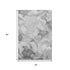 9' X 12' Gray And Ivory Abstract Washable Area Rug With UV Protection