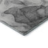 9' X 12' Gray And Ivory Abstract Washable Area Rug With UV Protection