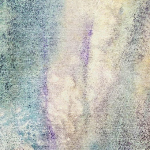 8' X 10' Blue Purple And Ivory Abstract Washable Area Rug With UV Protection