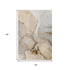 5' X 8' Beige Brown And Ivory Abstract Washable Area Rug With UV Protection